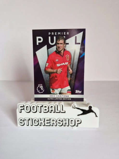 #PP14 Eric Cantona (Manchester United) Topps Premier League 2026 Trading Card PREMIER PULL ULTRA LIMITED EDITION #PP14 Eric Cantona (Manchester United) Topps Premier League 2026 Trading Card PREMIER PULL ULTRA LIMITED EDITION