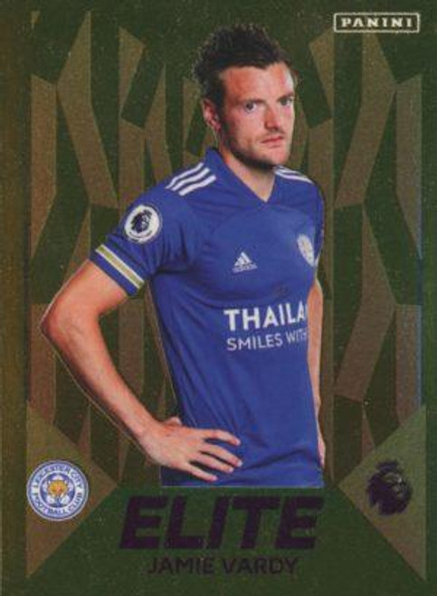 #322 Jamie Vardy (Leicester City) Panini Premier League 2021 Sticker Collection ELITE