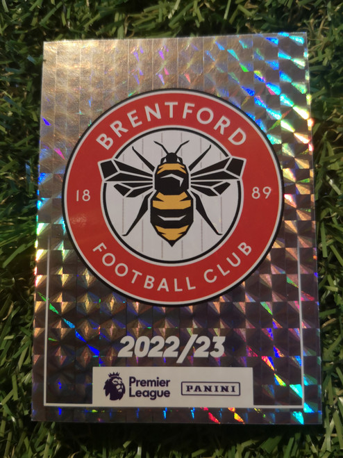 #110 Club Badge (Brentford) Panini Premier League 2023 Sticker Collection