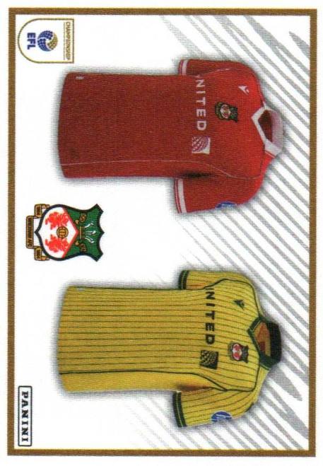 #456 Home & Away Kits (Wrexham) Panini EFL 2025/26 Sticker Collection