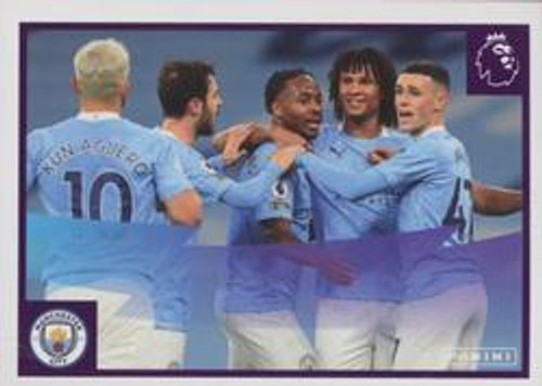 #407 Citizens Celebration (Manchester City) Panini Premier League 2021 Sticker Collection