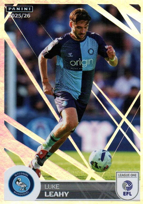 #674 Luke Leahy (Wycombe Wanderers) Panini EFL 2025/26 Sticker Collection KEY PLAYER