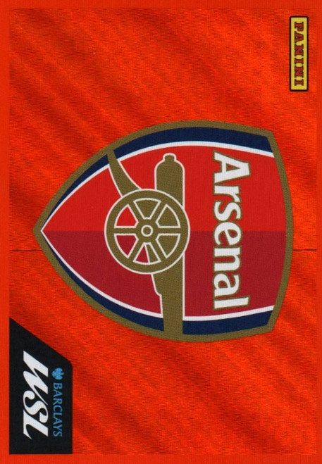 #38 Club Badge (Arsenal) Panini Women's Super League 2026 Sticker Collection