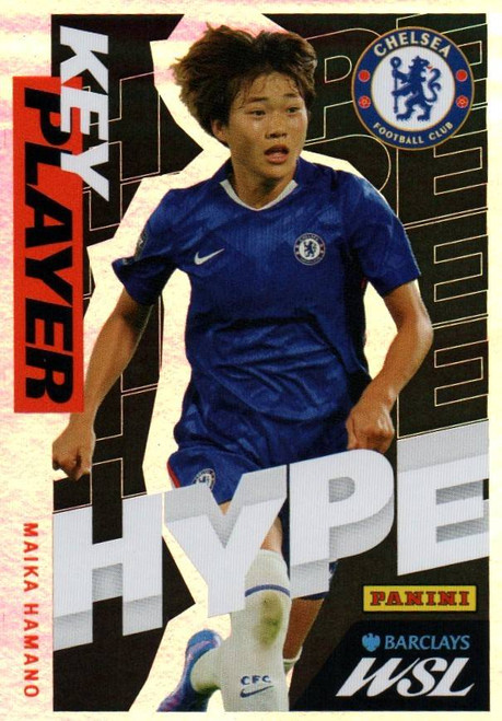 #168 Maika Hamano (Chelsea) Panini Women's Super League 2026 Sticker Collection KEY PLAYER