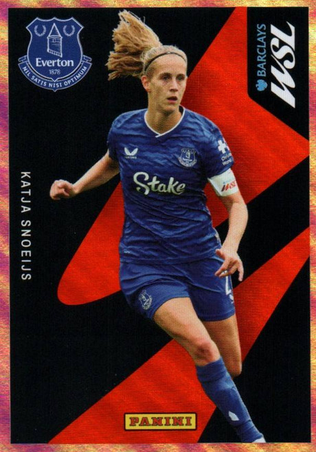 #191 Katja Snoeijs (Everton) Panini Women's Super League 2026 Sticker Collection HERO