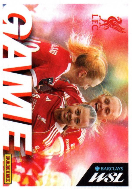 #270 Game (Liverpool) Panini Women's Super League 2026 Sticker Collection