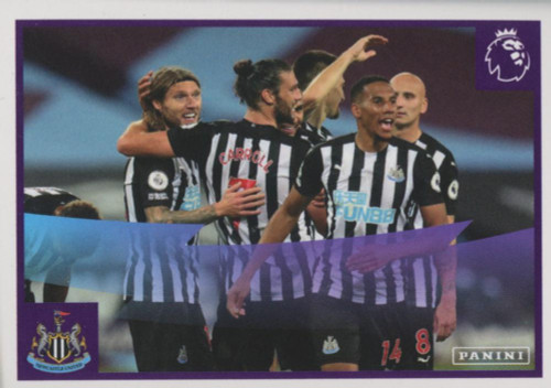 #465 Magnificent Magpies (Newcastle United) Panini Premier League 2021 Sticker Collection