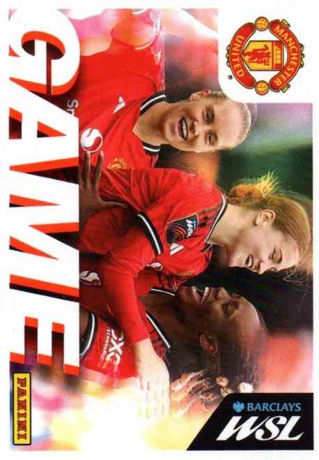 #369 Game (Manchester United) Panini Women's Super League 2026 Sticker Collection