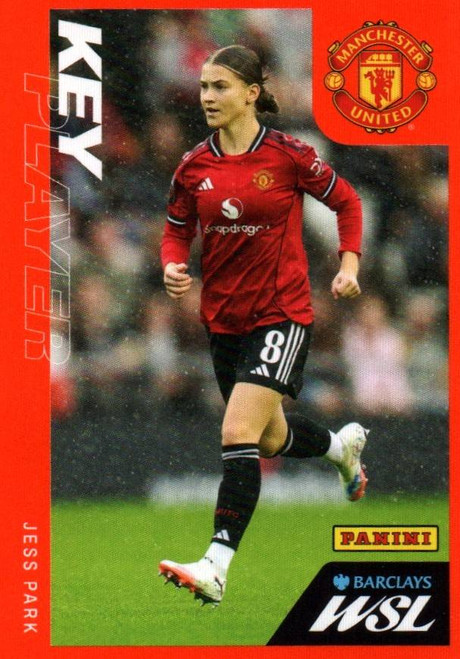 #374 Jess Park (Manchester United) Panini Women's Super League 2026 Sticker Collection KEY PLAYER