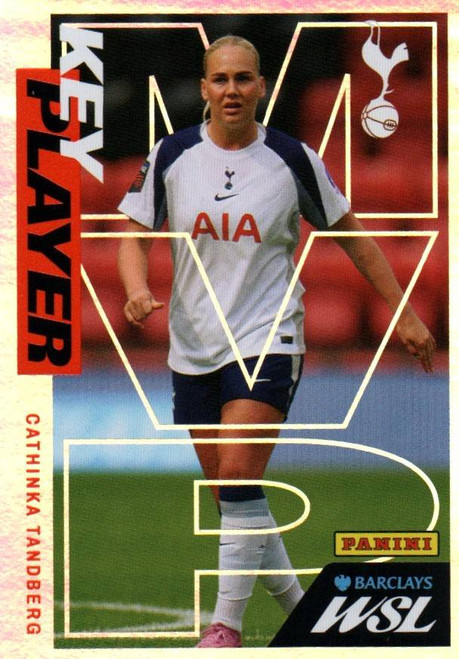 #408 Cathinka Tandberg (Tottenham Hotspur) Panini Women's Super League 2026 Sticker Collection KEY PLAYER