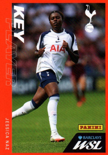 #410 Jessica Naz (Tottenham Hotspur) Panini Women's Super League 2026 Sticker Collection KEY PLAYER
