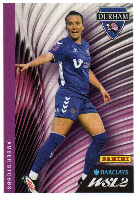 #450 Amber Stobbs (Durham) Panini Women's Super League 2026 Sticker Collection WSL2 WELCOME