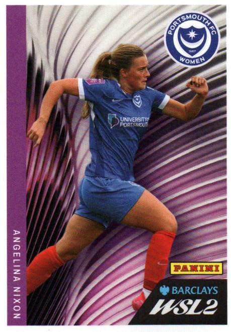 #454 Angelina Nixon (Portsmouth) Panini Women's Super League 2026 Sticker Collection WSL2 WELCOME