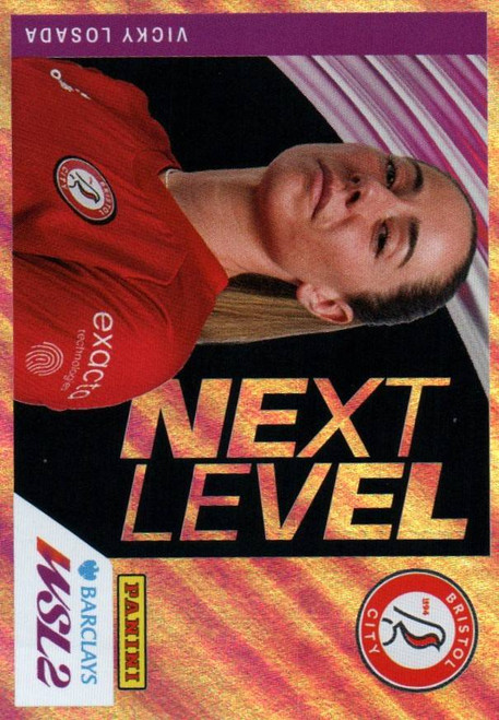 #465 Vicky Losada (Bristol City) Panini Women's Super League 2026 Sticker Collection NEXT LEVEL