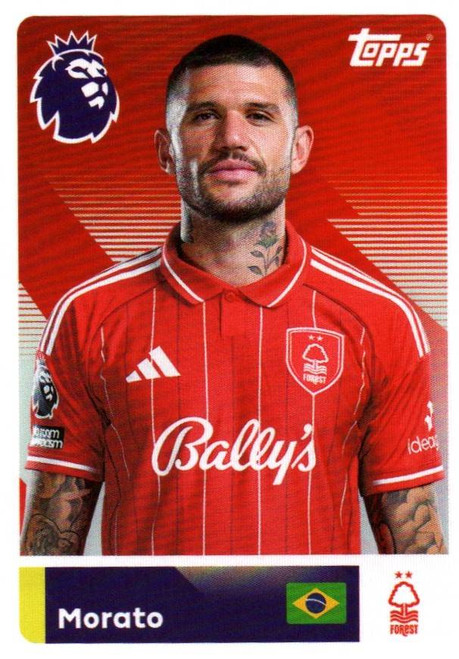 #428 Morato (Nottingham Forest) Topps Premier League Stickers 2026