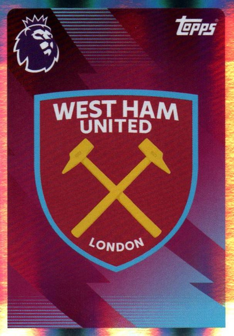 #501 Club Badge (West Ham United) Topps Premier League Stickers 2026