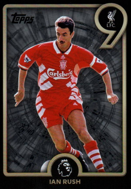 #554 Ian Rush (Liverpool) Topps Premier League Stickers 2026  DIVINE 9
