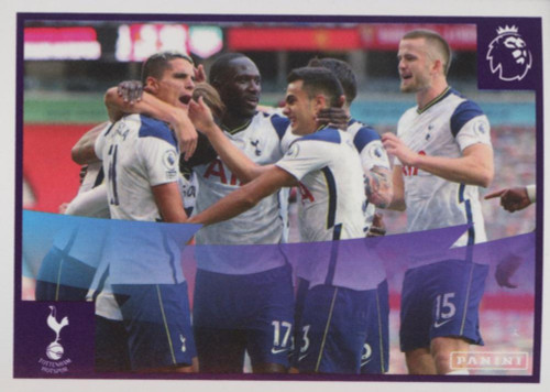 #552 Scintillating Spurs (Tottenham Hotspur) Panini Premier League 2021 Sticker Collection