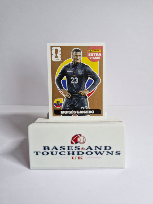 Moises Caicedo (Ecuador) BRONZE EXTRA STICKER Panini 2026 World Cup Sticker collection