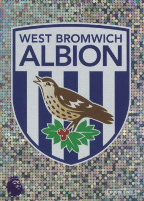#556 Club Badge (West Bromwich Albion) Panini Premier League 2021 Sticker Collection
