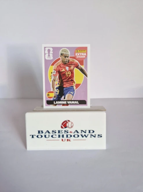 Lamine Yamal (Spain) PURPLE EXTRA STICKER Panini 2026 World Cup Sticker collection