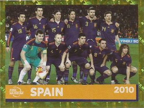#FWC28 Spain 2010 Panini Qatar 2022 World Cup Sticker Collection #FWC28 Spain 2010 Panini Qatar 2022 World Cup Sticker Collection