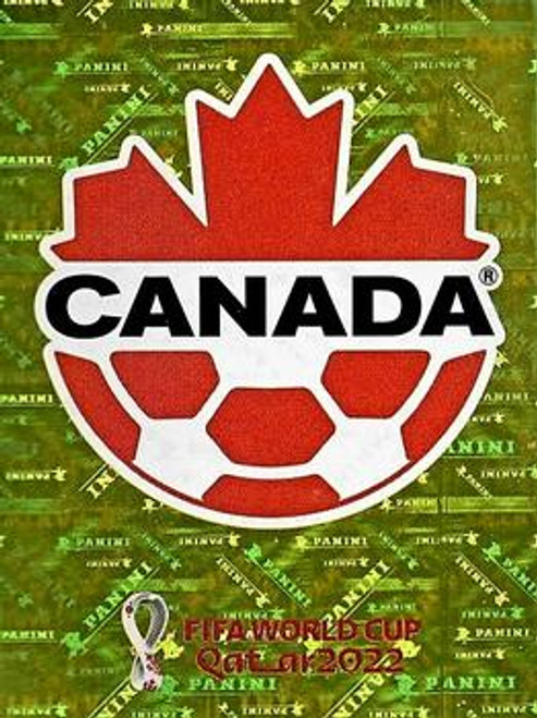 #CAN2 Emblem (Canada) Panini Qatar 2022 World Cup Sticker Collection