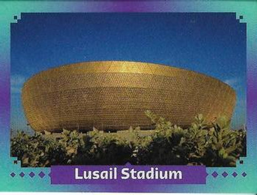 #FWC16 Lusail Stadium Exterior Panini Qatar 2022 World Cup Sticker Collection #FWC16 Lusail Stadium Exterior Panini Qatar 2022 World Cup Sticker Collection