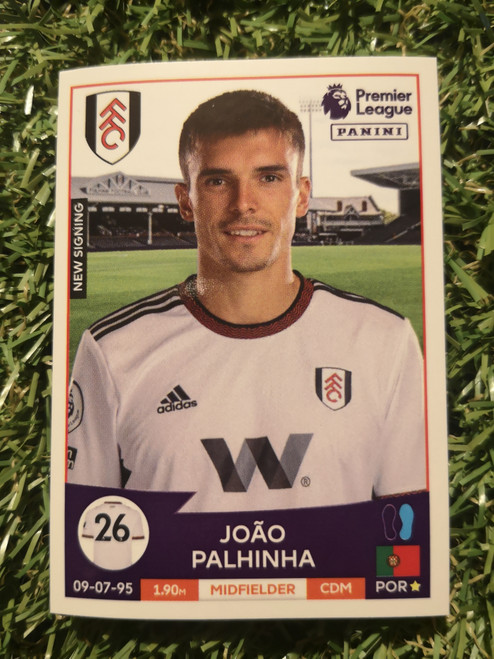 #271 Joao Palhinha (Fulham) Panini Premier League 2023 Sticker Collection