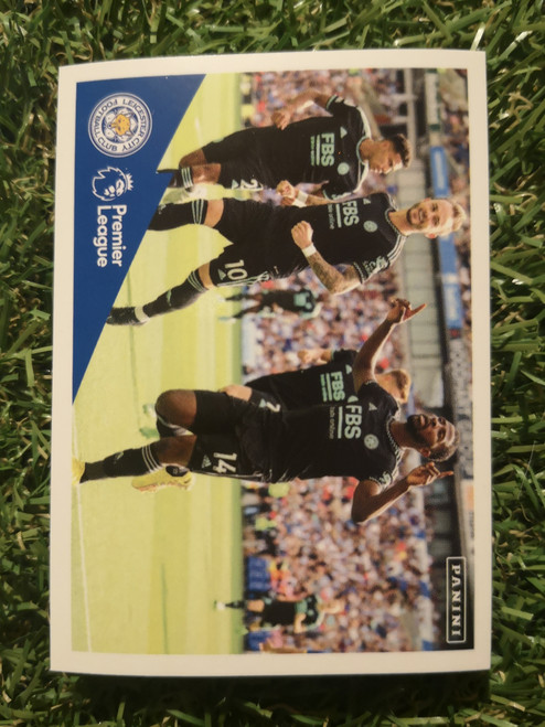 #371 Celebration (Leicester City) Panini Premier League 2023 Sticker Collection