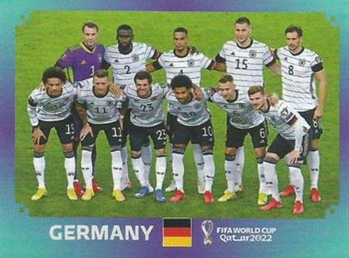 #GER1 Team Photo (Germany) Panini Qatar 2022 World Cup Sticker Collection #GER1 Team Photo (Germany) Panini Qatar 2022 World Cup Sticker Collection