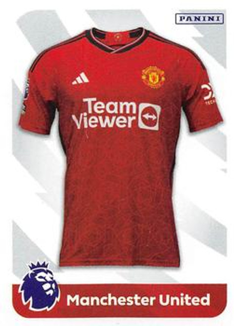 #16 Manchester United Panini Premier League 2024 Sticker Collection