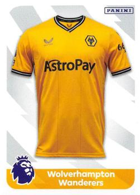 #22 Wolverhampton Wanderers Panini Premier League 2024 Sticker Collection