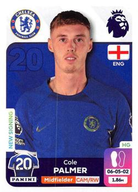 #210 Cole Palmer (Chelsea) Panini Premier League 2024 Sticker Collection