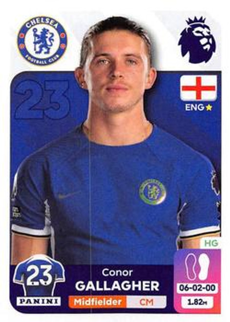 #211 Conor Gallagher (Chelsea) Panini Premier League 2024 Sticker Collection