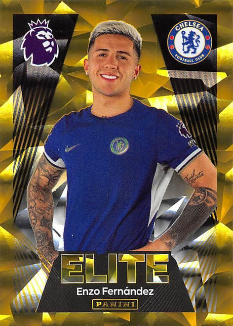 #219 Enzo Fernandez ELITE (Chelsea) Panini Premier League 2024 Sticker Collection