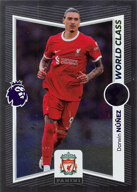 #315 Darwin Nunez (Liverpool) Panini Premier League 2024 Sticker Collection WORLD CLASS