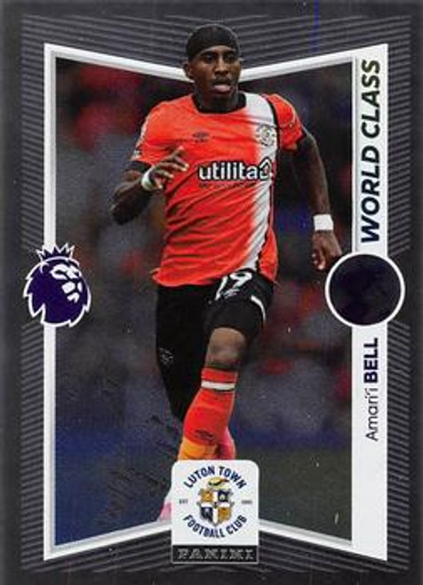 #323 Amari'i Bell (Luton Town) Panini Premier League 2024 Sticker Collection WORLD CLASS