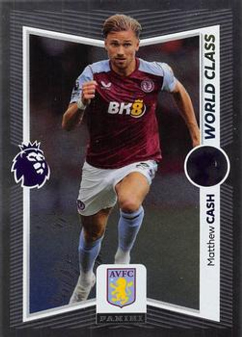 #327 Matthew Cash (Aston Villa) Panini Premier League 2024 Sticker Collection WORLD CLASS