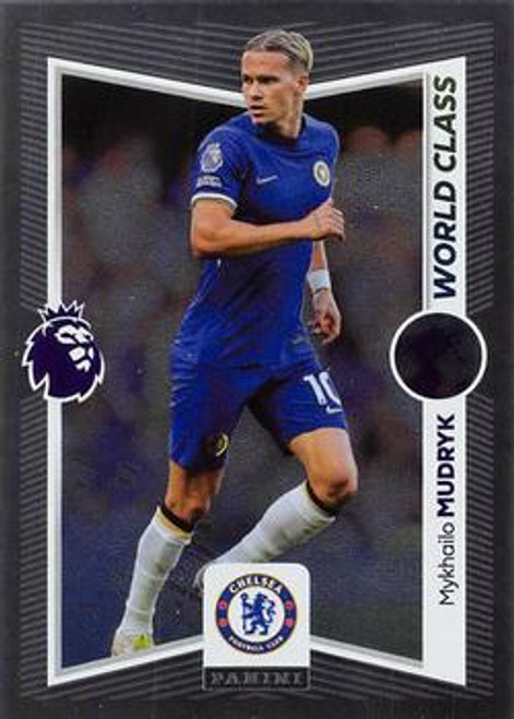 #328 Mykhailo Mudryk (Chelsea) Panini Premier League 2024 Sticker Collection WORLD CLASS