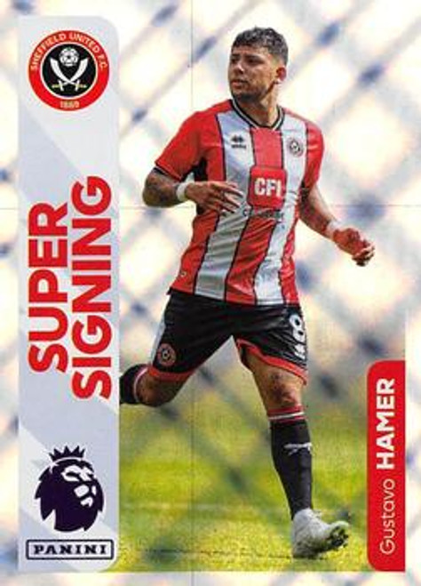 #544 Gustavo Hamer SUPER SIGNING (Sheffield United) Panini Premier League 2024 Sticker Collection