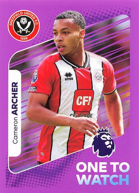 #547 Cameron Archer ONE TO WATCH (Sheffield United) Panini Premier League 2024 Sticker Collection