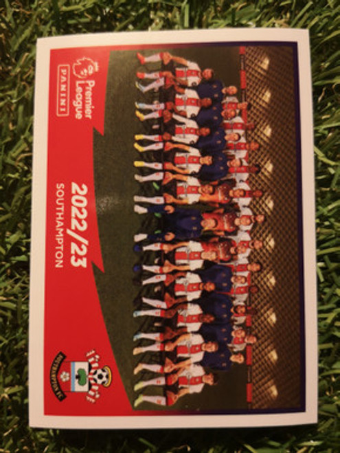 #528 Team Photo (Southampton) Panini Premier League 2023 Sticker Collection