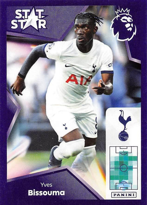 #577 Yves Bissouma STAT STAR (Tottenham Hotspur) Panini Premier League 2024 Sticker Collection