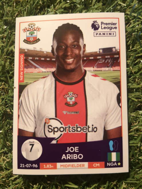 #533 Joe Aribo (Southampton) Panini Premier League 2023 Sticker Collection