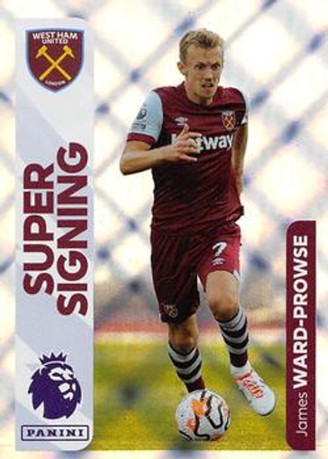 #602 James Ward-Prowse SUPER SIGNING (West Ham United) Panini Premier League 2024 Sticker Collection