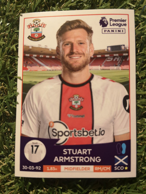 #535 Stuart Armstrong (Southampton) Panini Premier League 2023 Sticker Collection