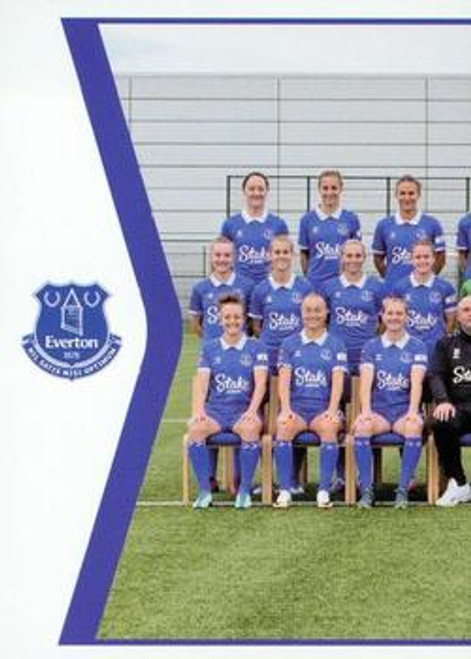 #30 Team Photo LEFT (Everton) Panini Women's Super League 2024 Sticker Collection SQUAD SNAPSHOT
