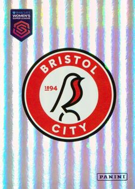 #101 Club Badge (Bristol City) Panini Women's Super League 2024 Sticker Collection