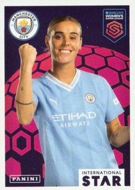 #160 Jill Roord (Manchester City) Panini Women's Super League 2024 Sticker Collection INTERNATIONAL STARS